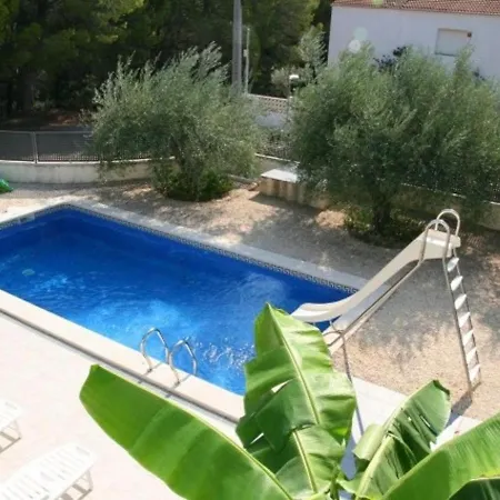 Acogedora 10 Con Piscina Privada, Cerca De Calas, En Tres Calas, - Hisp-217-23 Villa *